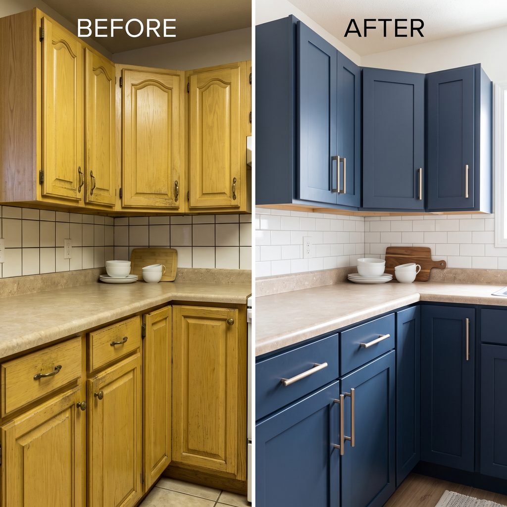 Before & After Small Kitchen