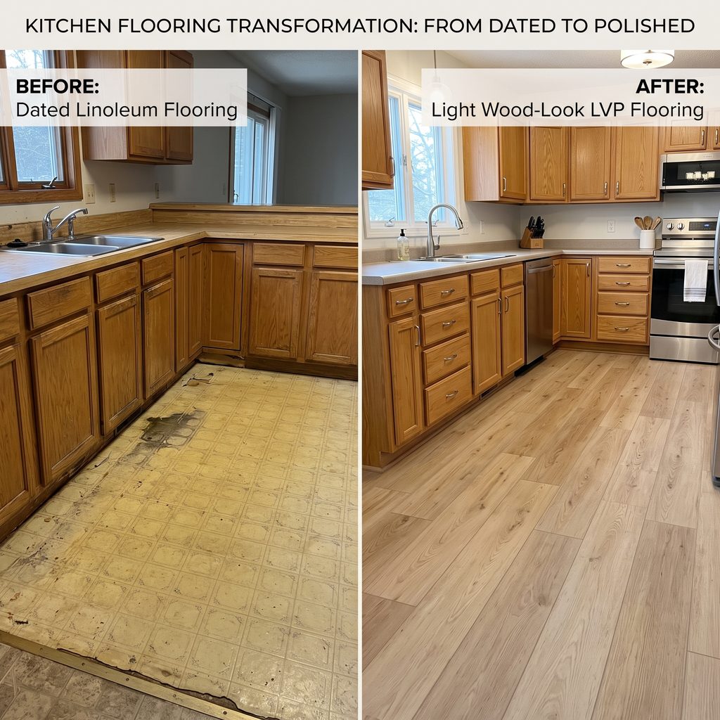 Before & After Small Kitchen